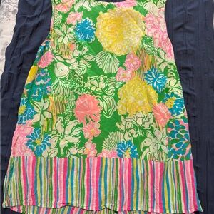 Lilly Pulitzer Multicolor Floral Tank Top